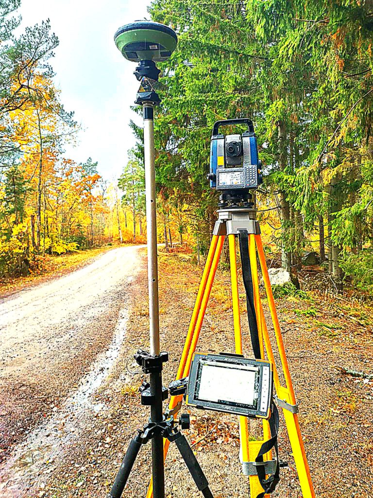 Projekteringsinmätning av väg